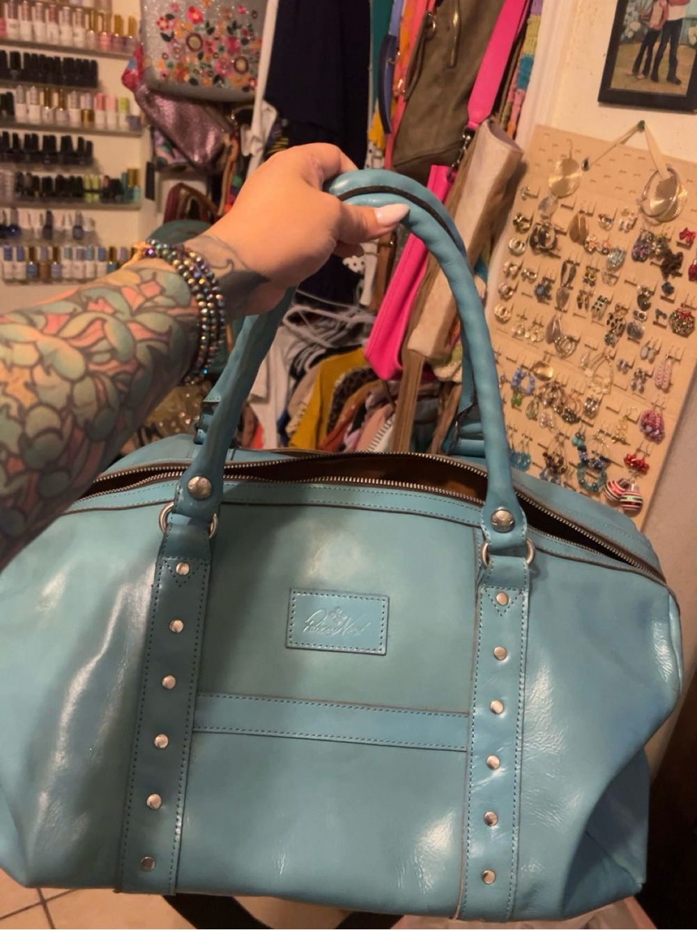 Patricia Nash travel bag